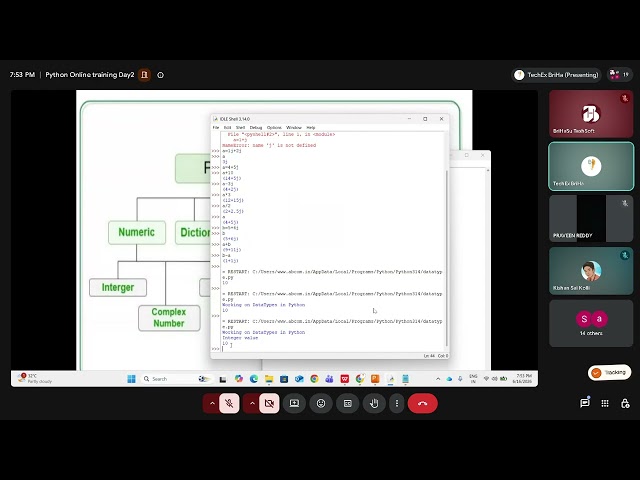 Python Online training Day2 part2