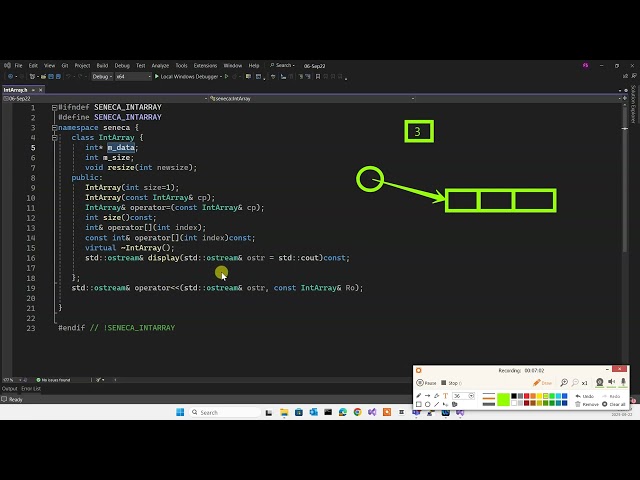 2257 - OOP345 NAA - SEP 22