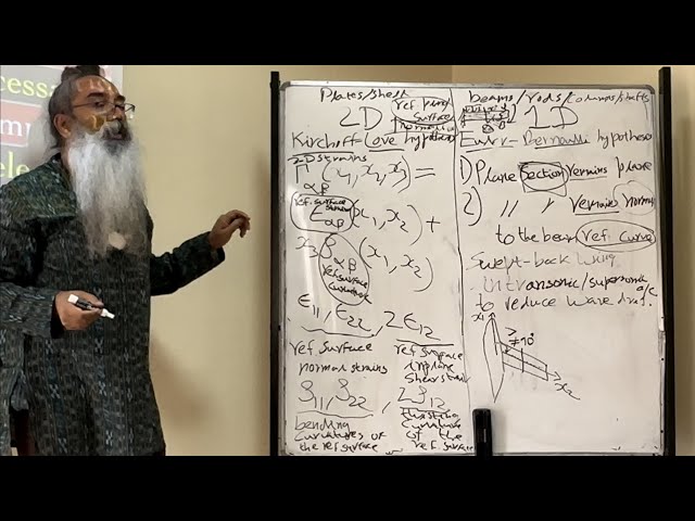 Kirchhoff-Love & Euler-Bernoulli strains: Confab#12: Georgia Tech junior: AE3140:Structural Analysis
