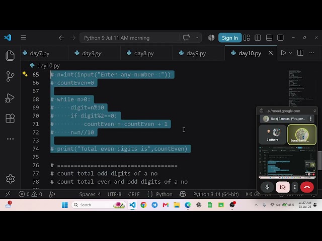 While Loop Part 2
