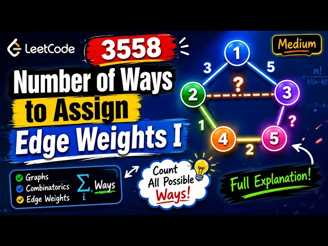 Leetcode 3558. Number of Ways to Assign Edge Weights I