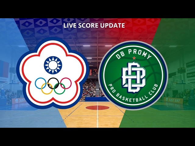 CHINESE TAIPEI WHITE vs WONJU DB PROMY LIVE | WILLIAM JONES CUP 2026 | LIVE SCORE