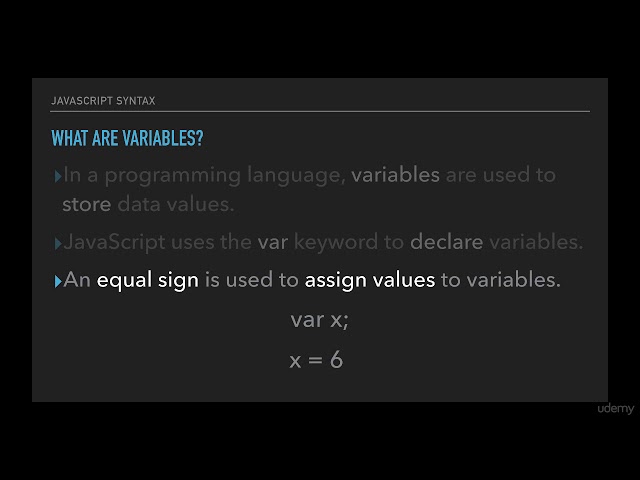Javascript language basic - 06 syntax
