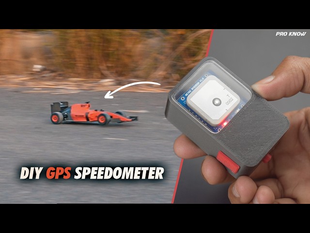 Build Your Own Mobile GPS Speedometer for RC Cars | ESP32 Project