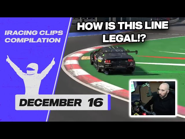 December 16 | iRacing Clips Compilation