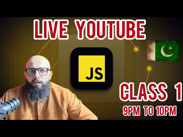 JavaScript From Zero to One – Class 1 | Complete Beginner Introduction (In Urdu/Hindi)