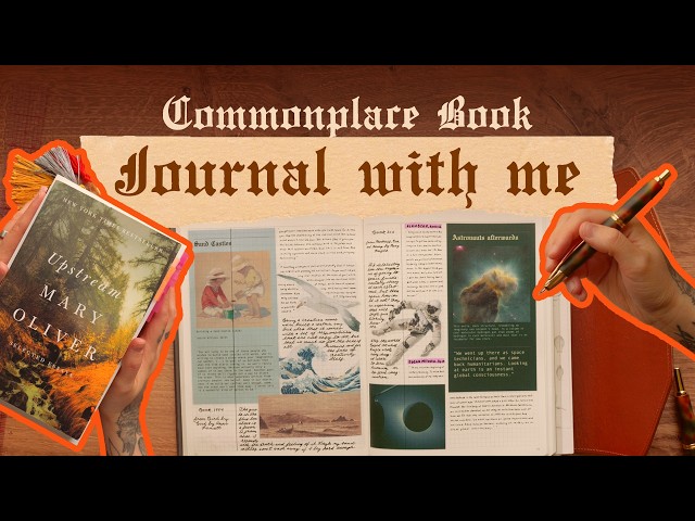 Commonplace Book: How I find my topics & journal with me