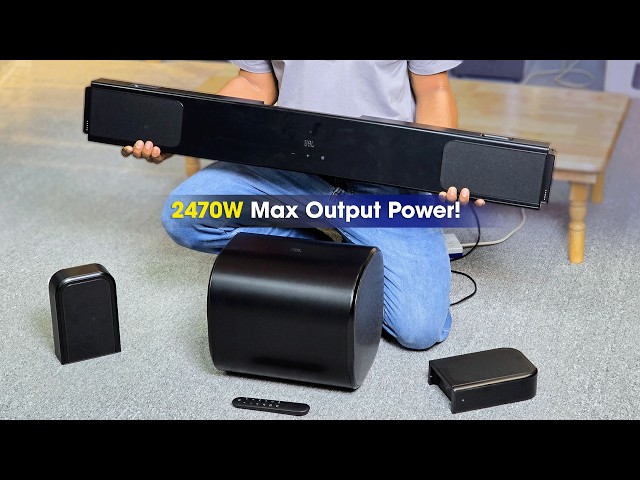 The Most Powerful 2470W Soundbar! 🔥 | JBL BAR 1300MK2 Unboxing
