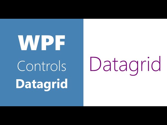 WPF Controls | 27-Datagrid |  CSV Data |   Part-1