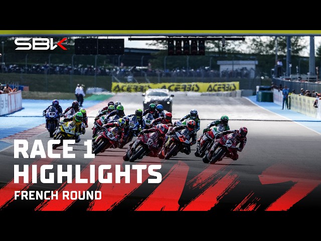 HIGHLIGHTS from an interrupted Race 1 at Magny-Cours 👀 | 2026 #FrenchWorldSBK 🇫🇷