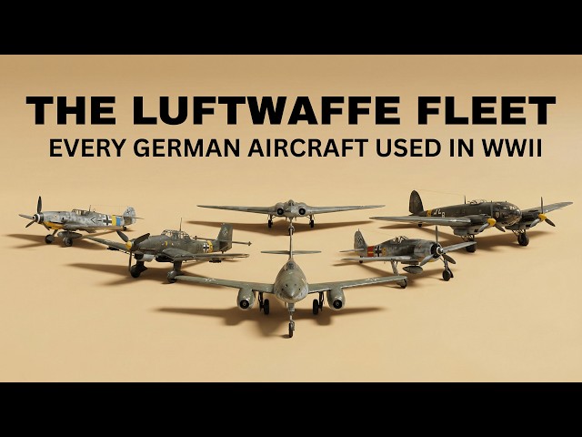 Every German Aircraft Used in WWII