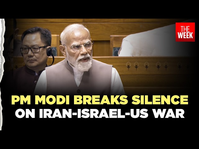 Prime Minister Narendra Modi’s full speech in Lok Sabha | Iran–Israel–US war