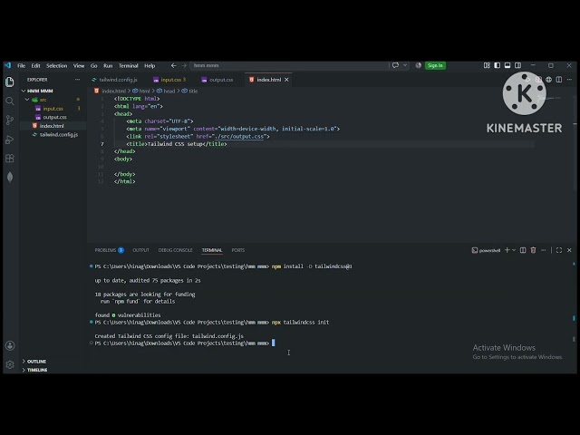 Setting up Tailwind CSS in 2026! #tailwindcss #coding 