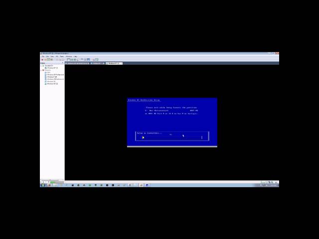 Windows NT Installation