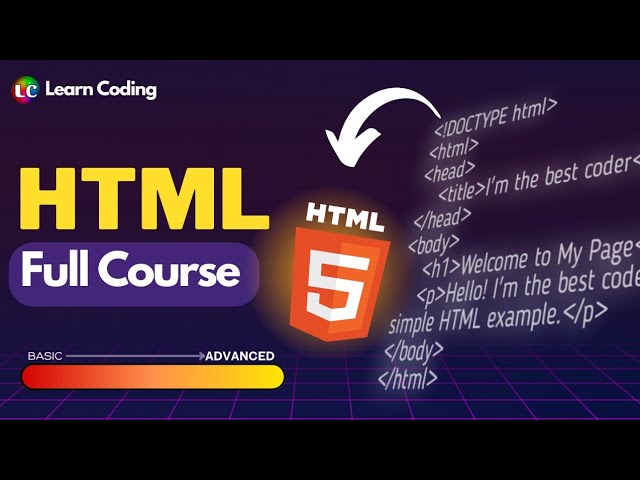 HTML5 Full Course in Hindi | Web Development | Learn Coding