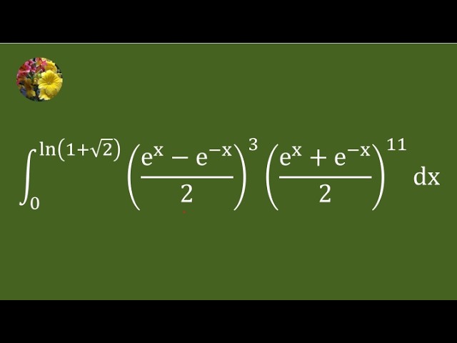 A Clean and Elegant Solution to a Hyperbolic Integral