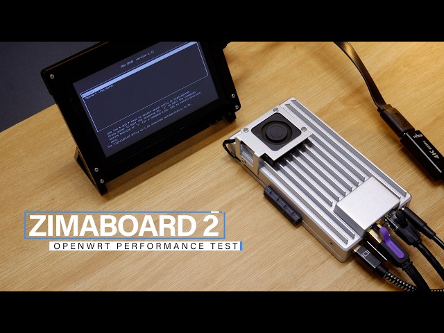 Zimaboard2 OpenWrt Performance Test (2.5Gbps Routing, Wireguard and Power Consumption)