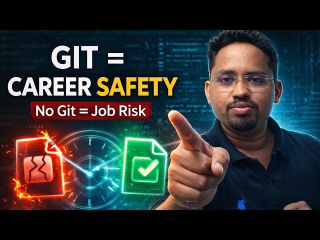 Git & GitHub Crash Course: Save Your Career in 20 Minutes (2026 Roadmap)