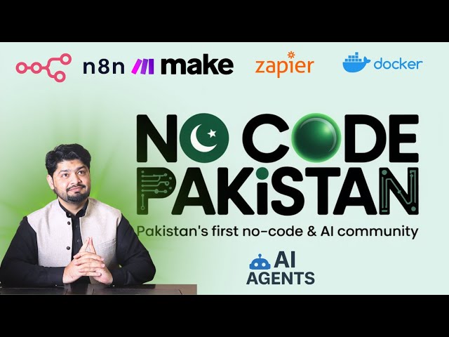 No Code Pakistan | Learn n8n in Urdu | How to create Ai Agents and Ai Automation in Urdu