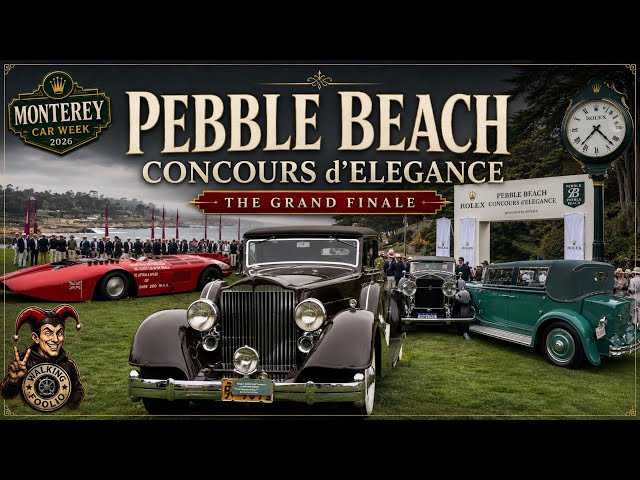 Pebble Beach Concours d’Elegance  - The Grand Finale of Monterey Car Week