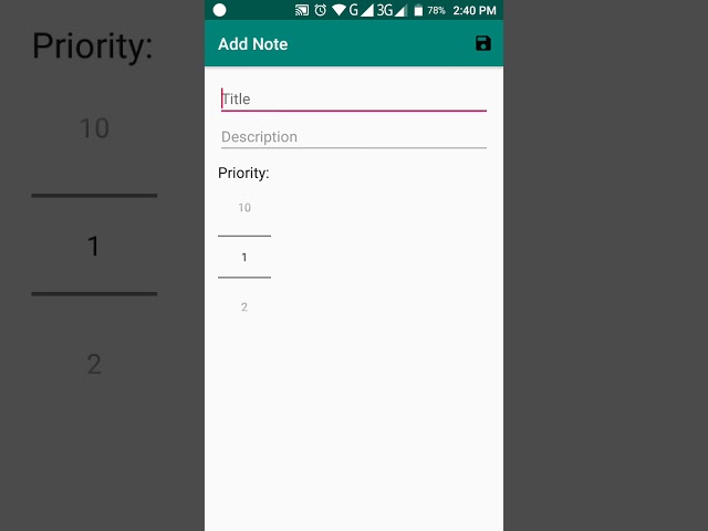 Android Room Library CRUD source code