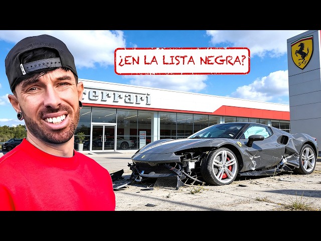 FERRARI ME IMPIDIÓ RECONSTRUIR MI 296 GTB SINIESTRADO