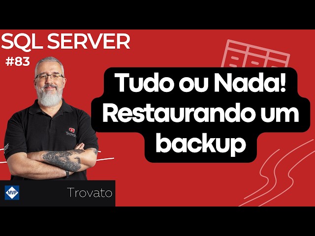 Restoring data from a backup - [SQL Server] - Lesson 83
