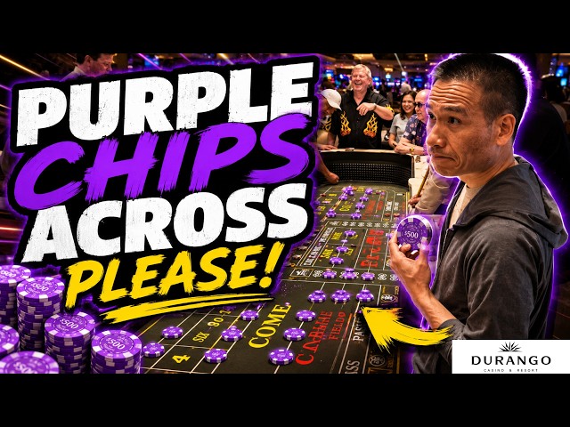 $12,000 Buy-In at Durango Craps Table