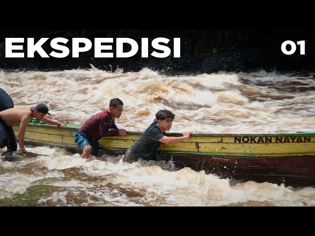 Our Struggle to Trace the River to the Highest Waterfall in the Forest of KALIMANTAN.