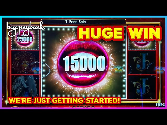 Super JACKPOT, INCREDIBLE!! Link Me Gods & Heroes Slot - AWESOME!