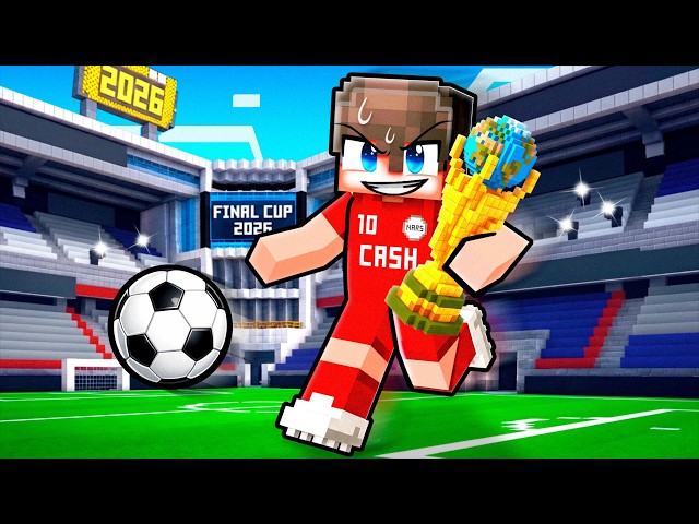 I Became a SOCCER PLAYER in Minecraft!