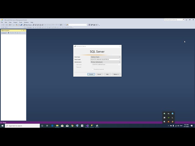 C# and Sql Server in Kurdish 001  create SQL server database