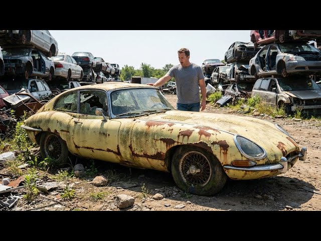ASMR Car Restoration | Jaguar E-Type Series (1969) Full Rebuild from Abandoned Condition