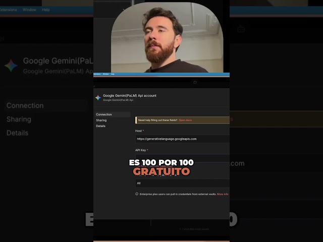 Free AI API for your chatbot (Gemini) 🆓