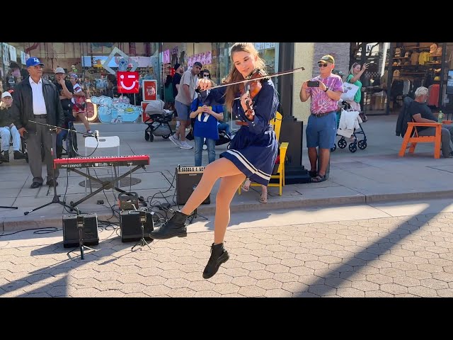 Conquest of Paradise – The Most Powerful Street Performance | Karolina Protsenko - Violin Cover