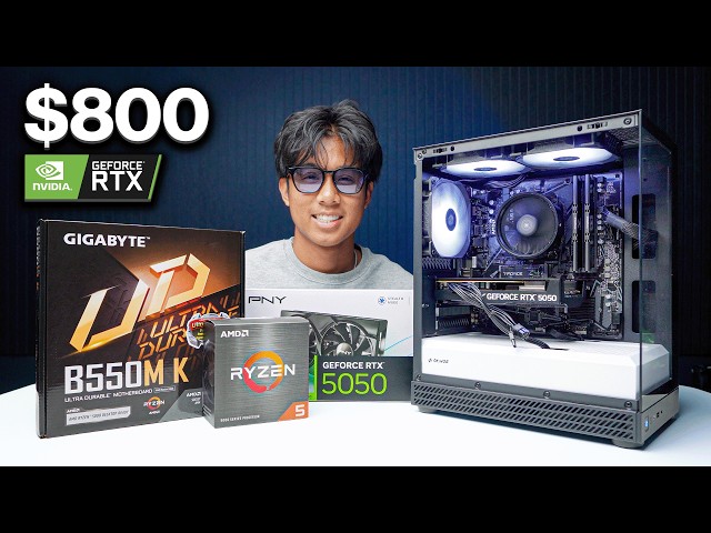 Build the Best RTX 5050 Gaming PC for $800