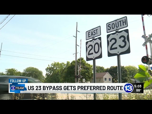 US 23 bypass from northwest Ohio to Columbus gets a preferred route