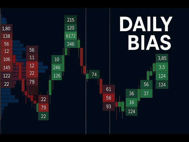 How to Find Daily Bias Using Order flow!