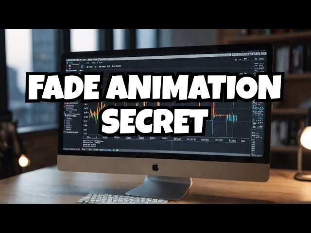 Quick CSS Fade Animation Hack! 🎨✨💻🚀🔥