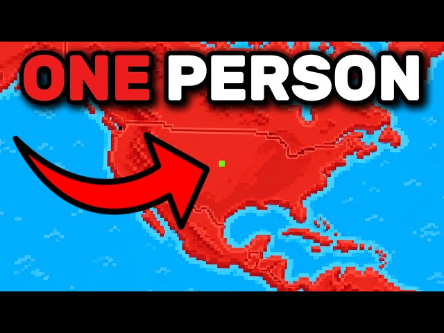 I Tried To TAKE OVER The World With ONE Person And THIS Happened...