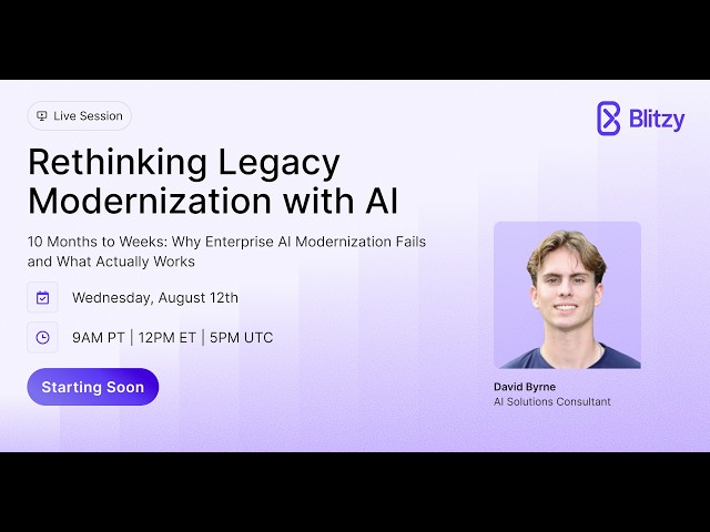 Rethinking Modernization with AI