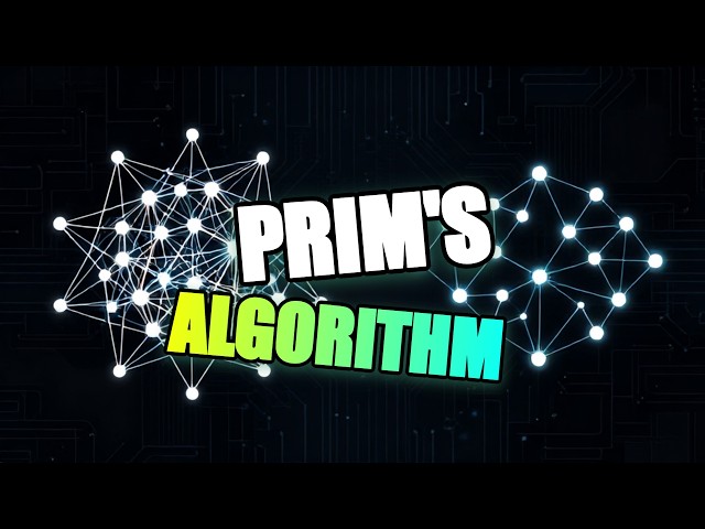 Prim's Algorithm - MST Example