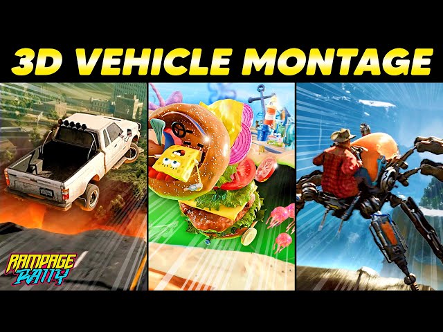 Top 100 Big Air 3D Vehicle Montage | RAMPAGE RALLY (ft. @dedecoVGMDJ )