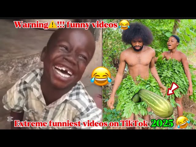 Extreme funniest videos on tiktok 2025, try not to laugh, part 21