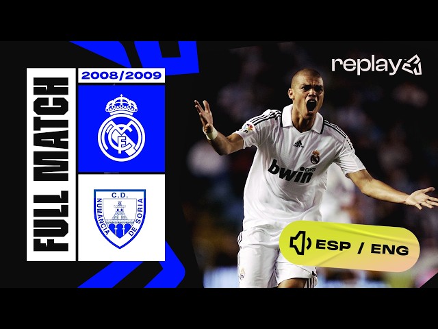 🔴 FULL MATCH | Real Madrid - Numancia | LaLiga 2008/2009
