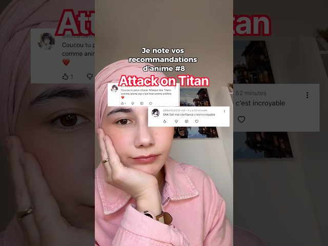 Je note vos recommandations #8 Attack on Titan
