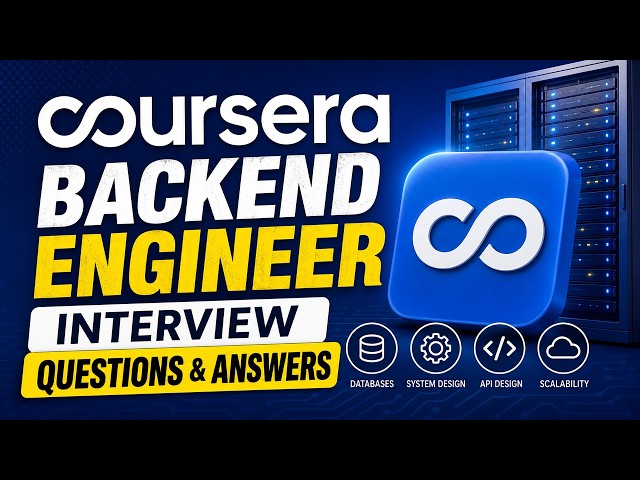 Coursera Backend Engineer Interview Questions & Answers