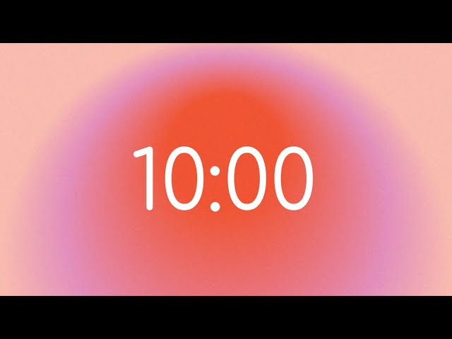 Red Aura 10 Minute Timer