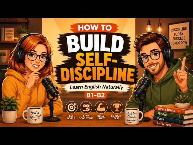 How to Build Self-Discipline | Learn English Naturally (B1–B2)