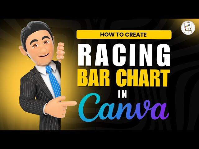 Stunning Racing Bar Charts in under 5 mins (Canva Tutorial)